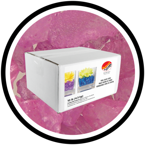 Colored ICE - Purple - 10 lb (4.54 kg) Box